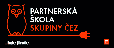 Logo partnerská škola ČEZ